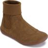 imageWHITIN Womens Wide Barefoot Chelsea Boots Ankle Calf Minimalist Zero Drop Size 95 Fashion Cowboy Cowgirl botines para mujer Pullon Shoes Brown 41