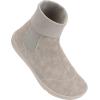 imageWHITIN Womens Wide Barefoot Chelsea Boots Minimalist Bootie Zero Drop Size 105 Fashion MidCalf Cowboy Cowgirl Shoes Leather botines para mujer Beige 42