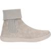imageWHITIN Womens Wide Barefoot Chelsea Boots Minimalist Bootie Zero Drop Size 55 Flat Ankle Calf Cowboy Cowgirl Leather Shoes para mujer Pull On Beige 36