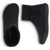 imageWHITIN Womens Wide Barefoot Chelsea Boots Minimalist Bootie Zero Drop Size 95 MidCalf Cowboy Cowgirl Flat Leather botines para mujer Shoes Black 41