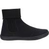 imageWHITIN Womens Wide Barefoot Chelsea Boots Minimalist Bootie Zero Drop Size 95 MidCalf Cowboy Cowgirl Flat Leather botines para mujer Shoes Black 41