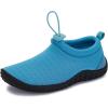 imageWHITIN LittleBig Kids Amphibious Water Shoes  Flexible Thick Sole for BoysGirlsLight Blue