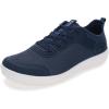 imageWHITIN Mens Water Walking Shoes  Cushioned Deck Sneakers  Blisters FreeDark Blue