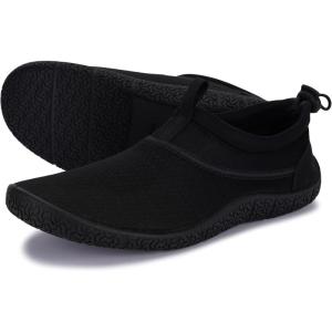 imageWHITIN Portable Water Shoes for Men and Women  Lightweight for MultiActivity UseAll Black