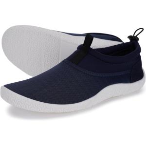 imageWHITIN Portable Water Shoes for Men and Women  Lightweight for MultiActivity UseBlue White
