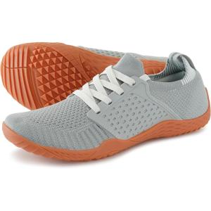 imageWHITIN Mens Barefoot Running Shoes  Minimalist CrossTrainer  Zero Drop SoleW63 Rock Grey