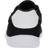 imageWHITIN Mens Wide Barefoot Shoes  Stylish Canvas Minimalist Sneakers  Zero Drop SoleW882  Black White