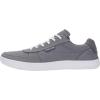 imageWHITIN Mens Wide Barefoot Shoes  Stylish Canvas Minimalist Sneakers  Zero Drop SoleW882  Grey White