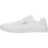 imageWHITIN Mens Wide Barefoot Shoes  Stylish Canvas Minimalist Sneakers  Zero Drop SoleW882  White