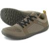 imageWHITIN Mens Barefoot TrailRunning Shoes  Wide ToeBox  ZeroDrop Sole  Optimal TractionW51 Brown Grey
