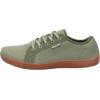 imageWHITIN Mens Wide Minimalist Barefoot Sneakers  Zero Drop Sole  Optimal RelaxationW81 Green Gum