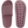 imageWHITIN Pillow Slippers for Women Non Slip  Cushioned Thick Sole Slides  Quick Drying Bathroom SandalsBlush