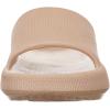 imageWHITIN Pillow Slippers for Women Non Slip  Cushioned Thick Sole Slides  Quick Drying Bathroom SandalsBrown