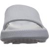 imageWHITIN Pillow Slippers for Women Non Slip  Cushioned Thick Sole Slides  Quick Drying Bathroom SandalsGrey