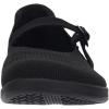 imageWHITIN Womens Barefoot Mary Jane Flats  Wide Toe Box  Zero Drop Sole  Adjustable StrapsW94  Black