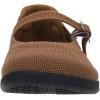 imageWHITIN Womens Barefoot Mary Jane Flats  Wide Toe Box  Zero Drop Sole  Adjustable StrapsW94  Brown