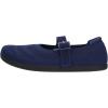 imageWHITIN Womens Barefoot Mary Jane Flats  Wide Toe Box  Zero Drop Sole  Adjustable StrapsW94  Navy Blue