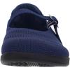 imageWHITIN Womens Barefoot Mary Jane Flats  Wide Toe Box  Zero Drop Sole  Adjustable StrapsW94  Navy Blue