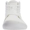 imageWHITIN Womens Wide HighTop Canvas Barefoot Sneakers  Minimalist StreetReady Fit  ComfortForward Ankle SupportW823  All White