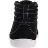 imageWHITIN Womens Wide HighTop Canvas Barefoot Sneakers  Minimalist StreetReady Fit  ComfortForward Ankle SupportW823  Black White
