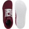 imageWHITIN Womens Wide HighTop Canvas Barefoot Sneakers  Minimalist StreetReady Fit  ComfortForward Ankle SupportW823  Wine Red