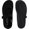 imageWHITIN Womens Wide Toe Box Barefoot Mary Jane Flats  Zero DropW95  All Black