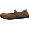 imageWHITIN Womens Wide Toe Box Barefoot Mary Jane Flats  Zero DropW95  Brown