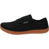 imageWHITIN Womens Wide Toe Box Minimalist Barefoot Shoes  Zero Drop SoleW872  Black Gum