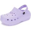 imageWHITIN Clogs for Women  Thick Sole Cushioned Garden ShoesPurple