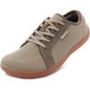 imageWHITIN Mens Wide Minimalist Barefoot Sneakers  Zero Drop Sole  Optimal RelaxationW81 Greenishbrown