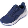 imageWHITIN Wide Toe Box Sneakers for Men amp Women  Walking amp Running Shoes for Wide FeetBlue