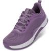 imageWHITIN Womens Wide Toe Box Road Running Shoe  Zero DropPurple