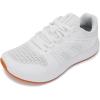 imageWHITIN Womens Wide Toe Box Running Shoes  Zero Drop Sole with Durable Protective UpperWhite