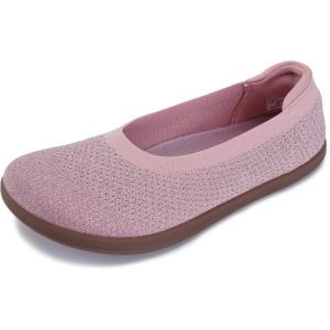 imageWHITIN Womens Barefoot Ballet Flats  Wide Toe Box  Zero Drop SoleRose Shimmer