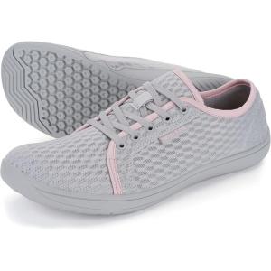 imageWHITIN Womens Water amp Land Shoes  Quick Drying  CasualStyle InspiredW75v2  Grey Pink  Water Shoes 