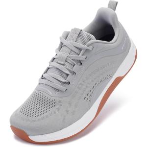 imageWHITIN Womens Wide Toe Box Road Running Shoe  Zero DropGrey Gum
