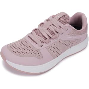 imageWHITIN Womens Wide Toe Box Running Shoes  Zero Drop Sole with Durable Protective UpperPink
