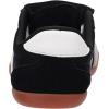 imageWHITIN Wide Toe Box Barefoot Shoes for Women  Fashion Tennis Sneakers  Trendy FoldOver TongueBlack