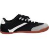 imageWHITIN Wide Toe Box Barefoot Shoes for Women  Fashion Tennis Sneakers  Trendy FoldOver TongueBlack