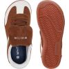 imageWHITIN Wide Toe Box Barefoot Shoes for Women  Fashion Tennis Sneakers  Trendy FoldOver TongueBrown
