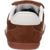 imageWHITIN Wide Toe Box Barefoot Shoes for Women  Fashion Tennis Sneakers  Trendy FoldOver TongueBrown