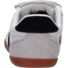 imageWHITIN Wide Toe Box Barefoot Shoes for Women  Fashion Tennis Sneakers  Trendy FoldOver TongueGrey White