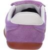 imageWHITIN Wide Toe Box Barefoot Shoes for Women  Fashion Tennis Sneakers  Trendy FoldOver TonguePurple
