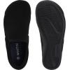 imageWHITIN Womens Wide Barefoot Shoes  Elastic VDetail Classic SlipOn  Minimalist Walking SneakersBlack