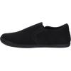 imageWHITIN Womens Wide Barefoot Shoes  Elastic VDetail Classic SlipOn  Minimalist Walking SneakersBlack