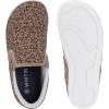 imageWHITIN Womens Wide Barefoot Shoes  Elastic VDetail Classic SlipOn  Minimalist Walking SneakersLeopard