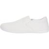 imageWHITIN Womens Wide Barefoot Shoes  Elastic VDetail Classic SlipOn  Minimalist Walking SneakersWhite