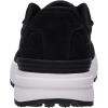 imageWHITIN Womens Wide Toe Box Walking Shoes  Cushioned Retro Suede Trainers for Daily Walks Casual Outings amp Light FitnessBlack