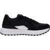 imageWHITIN Womens Wide Toe Box Walking Shoes  Cushioned Retro Suede Trainers for Daily Walks Casual Outings amp Light FitnessBlack
