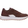 imageWHITIN Womens Wide Toe Box Walking Shoes  Cushioned Retro Suede Trainers for Daily Walks Casual Outings amp Light FitnessBrown